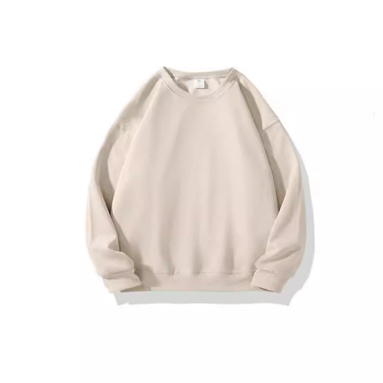 Apricot-colored Loose-fit Sweatshirt