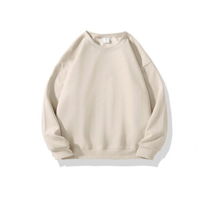 Apricot-colored Loose-fit Sweatshirt