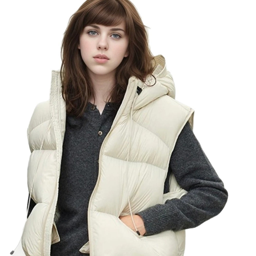 Padded Vest-style Jacket