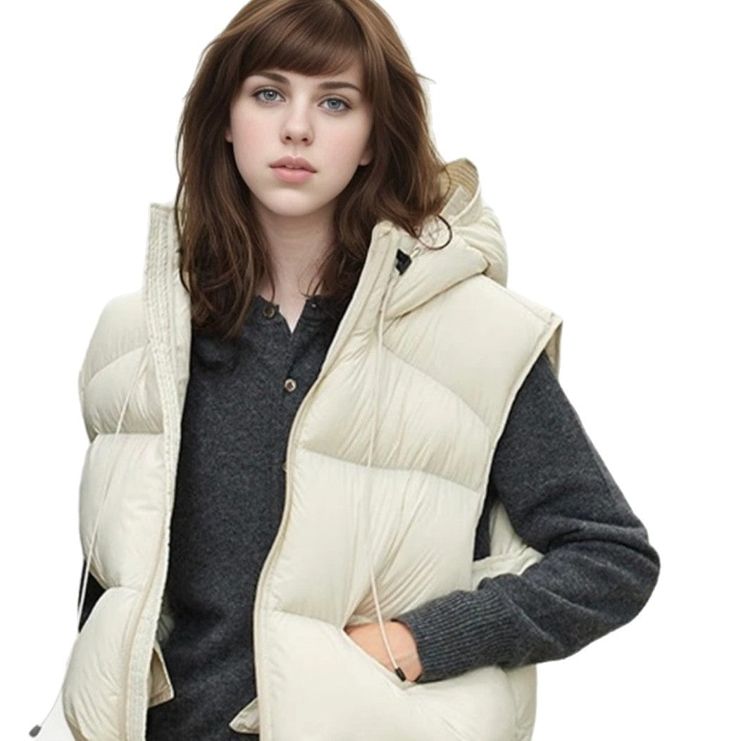 Padded Vest-style Jacket