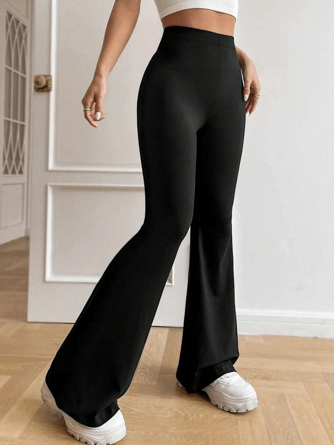 High-Waisted Flared Pants