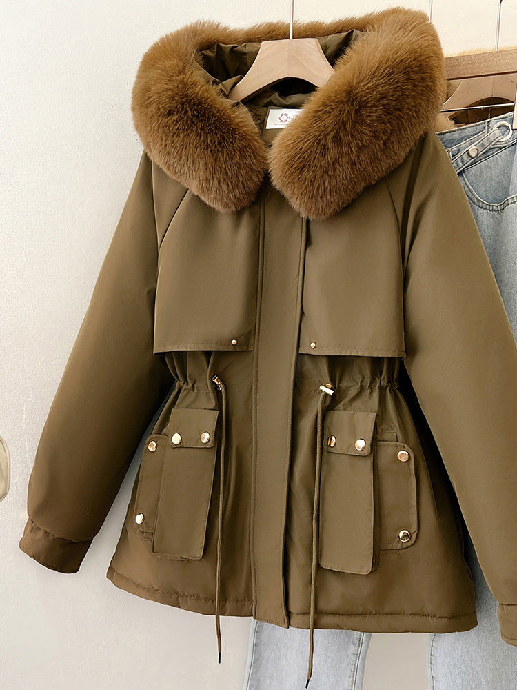 Loose Cotton Padded Coat