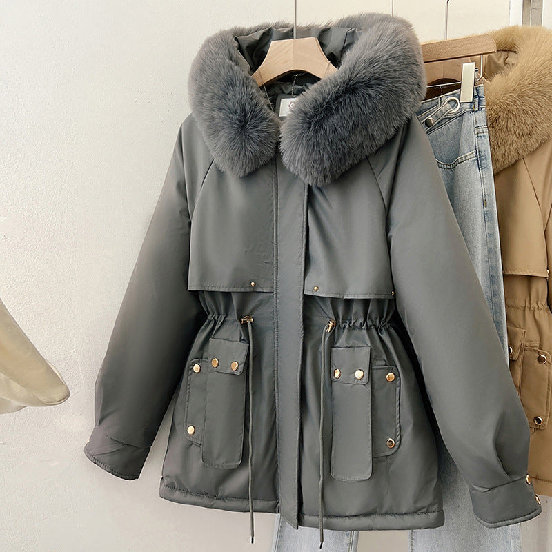 Loose Cotton Padded Coat