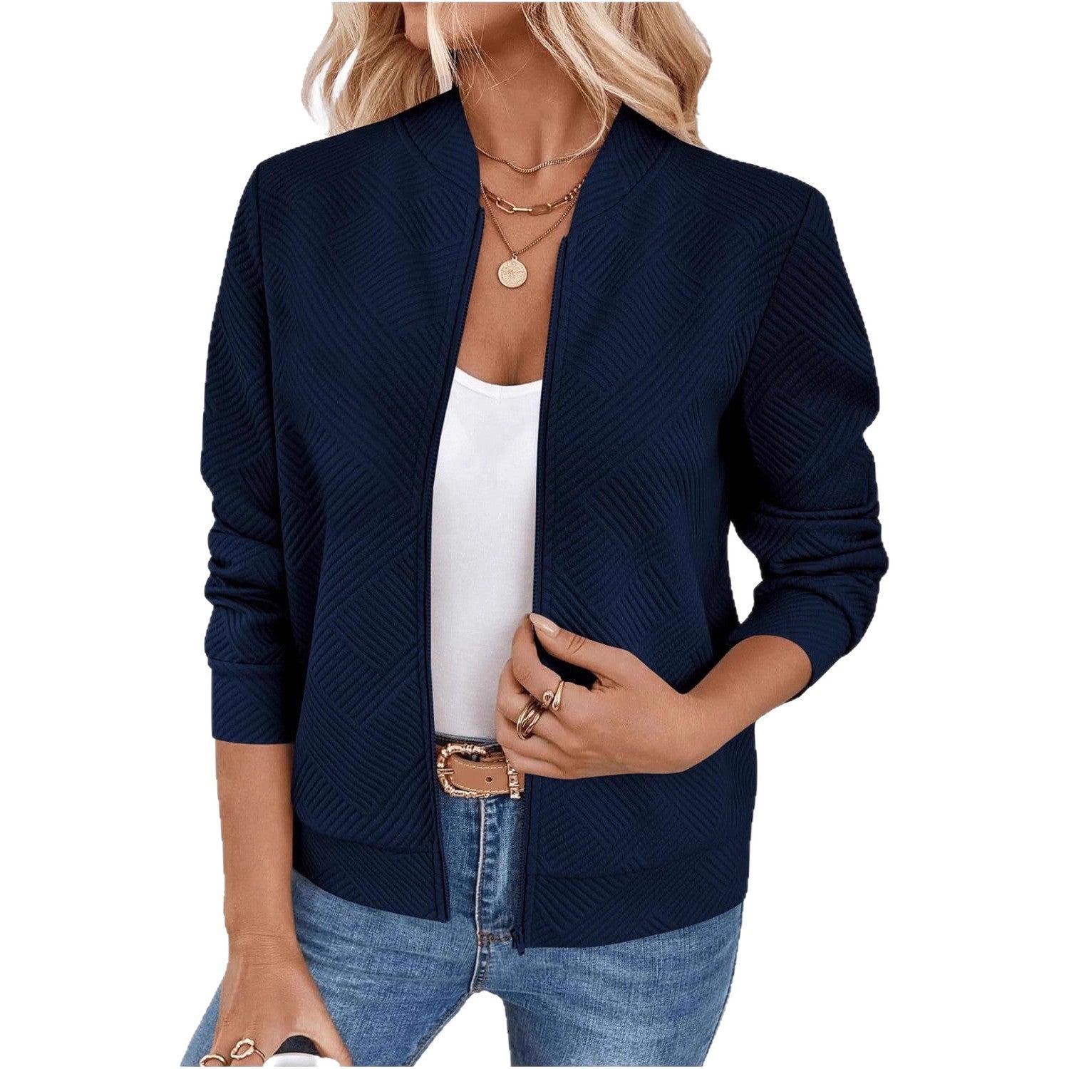 Bomber Jacket Casual Outerwear