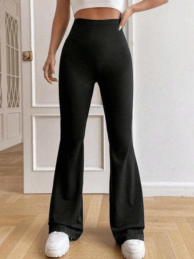 High-Waisted Flared Pants