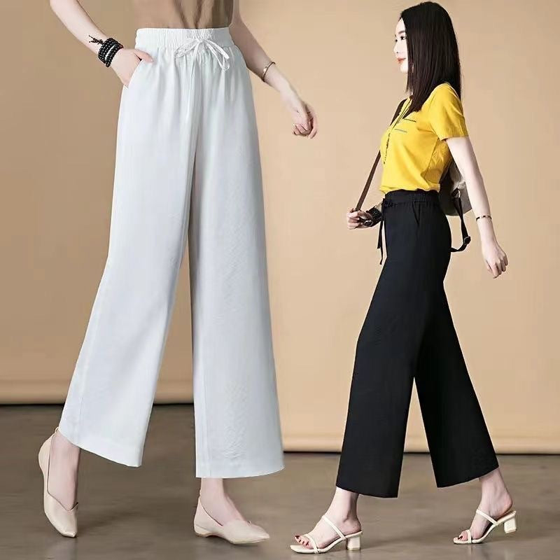 Straight-leg Casual Pants