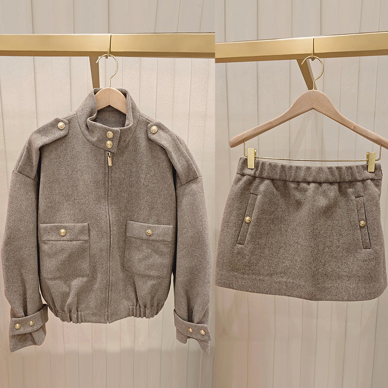 Ultra-short Skirt Set