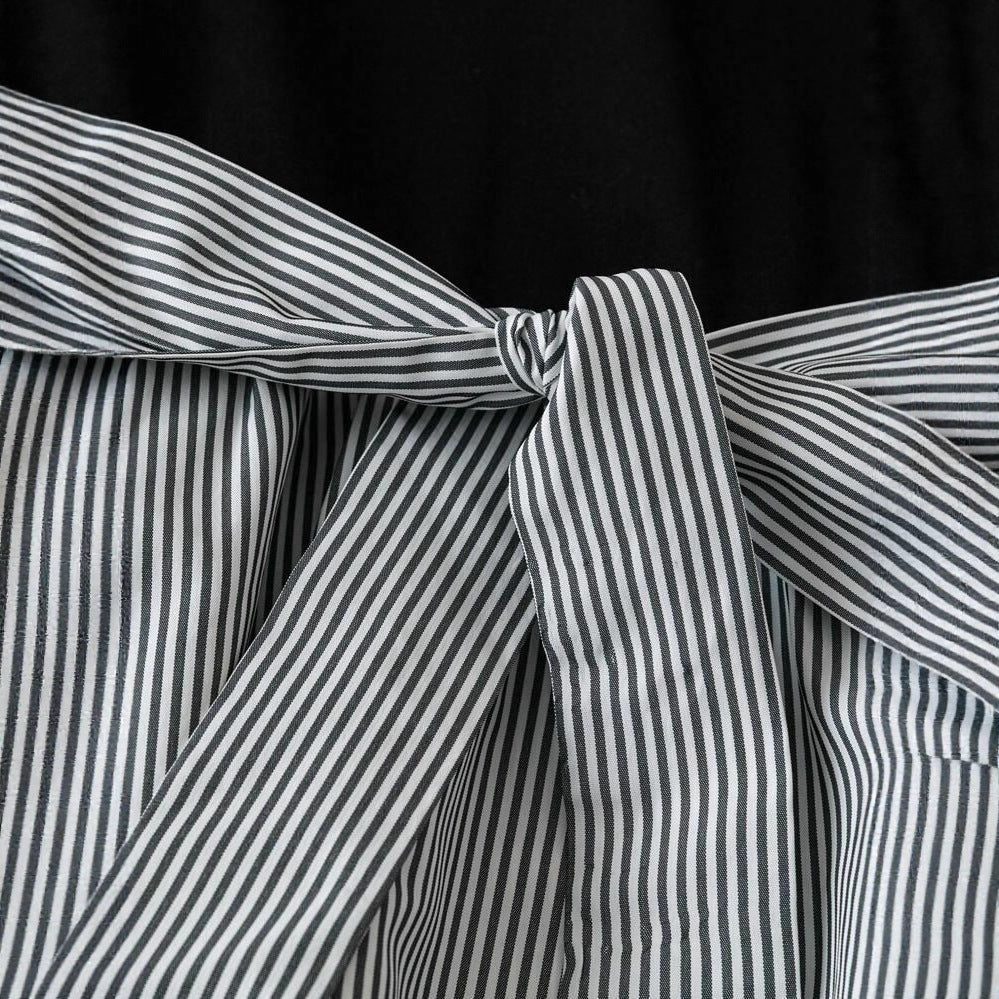 V-neck High-waisted Dress