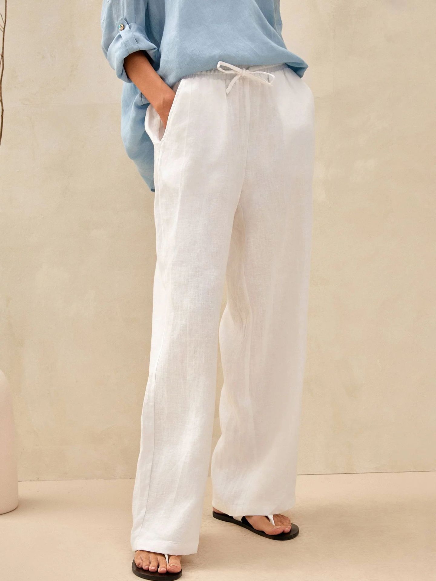 Comfortable Straight-Leg Pants