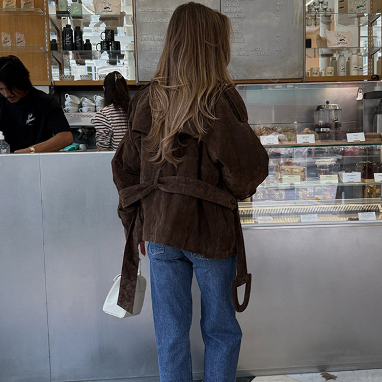 Suede Jacket For Women