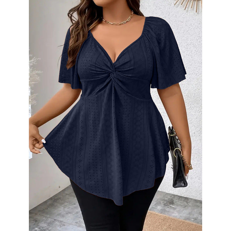 V-neck T-shirt