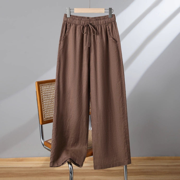 Straight-leg Casual Pants
