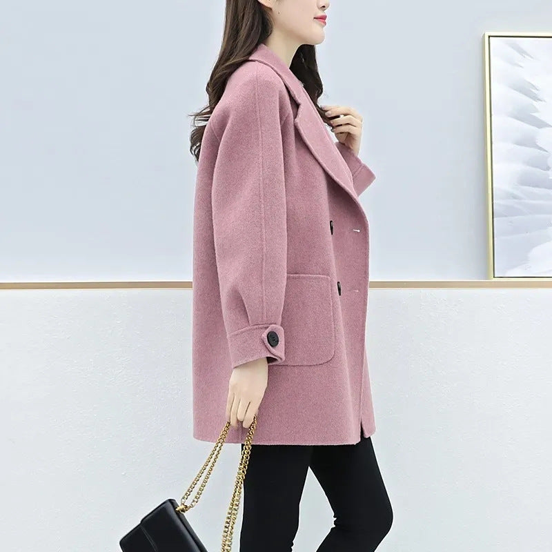 Mid Length Wool Coat