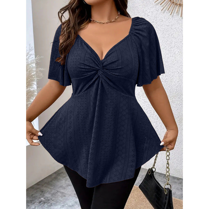 V-neck T-shirt