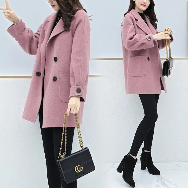 Mid Length Wool Coat