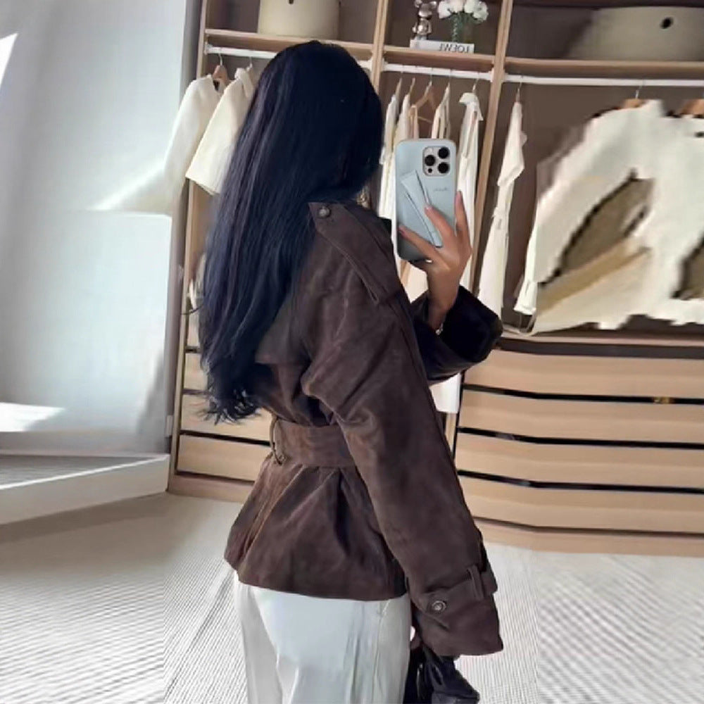 Suede Jacket For Women