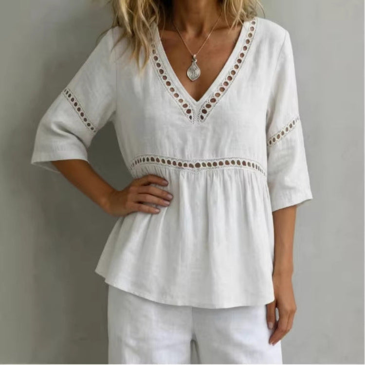 Casual Fringed Top