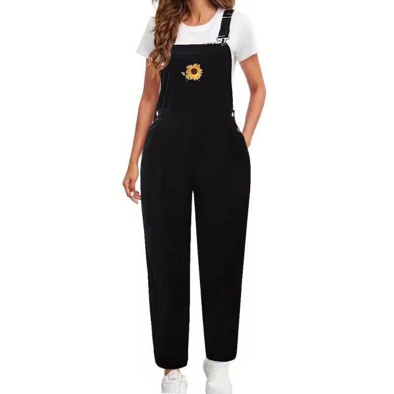 Sunflower Corduroy Suspender Pants