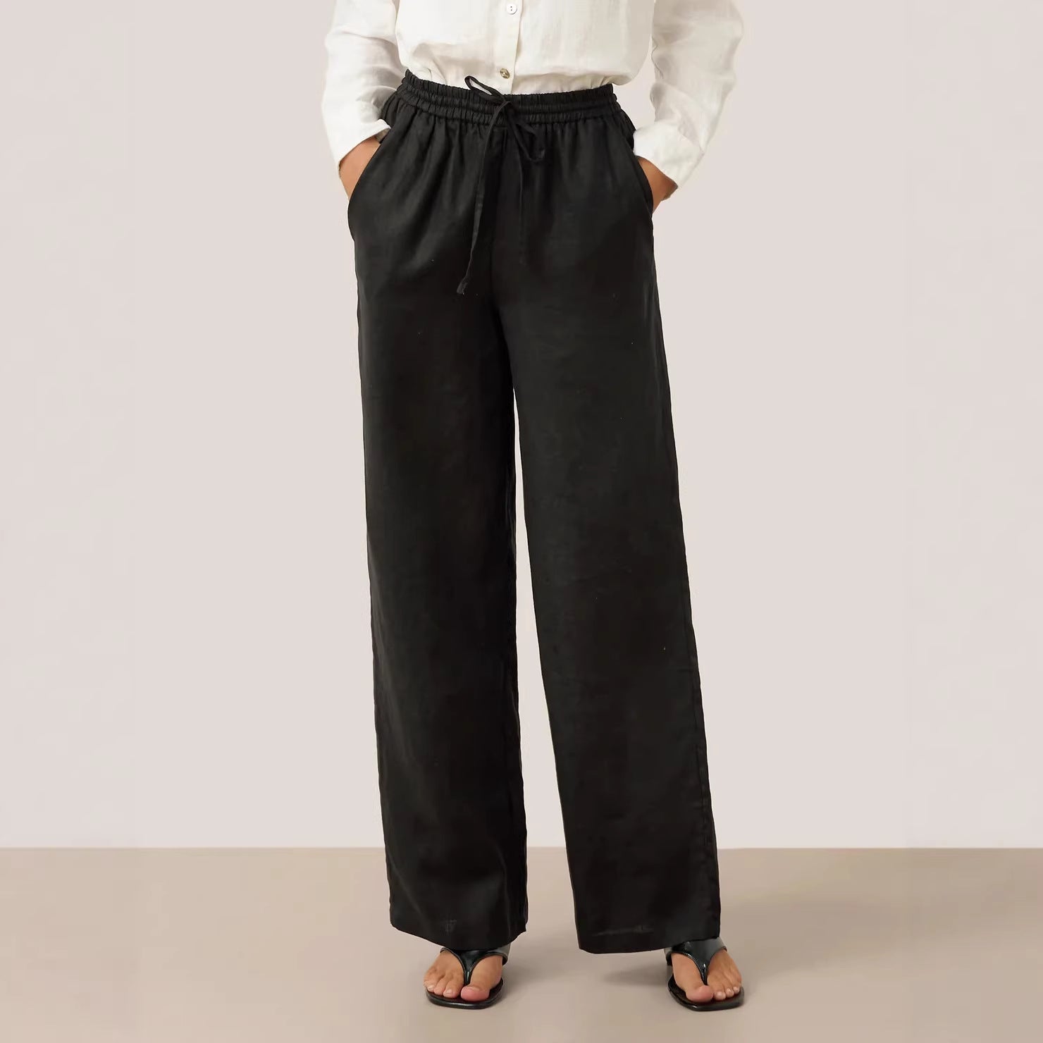 Comfortable Straight-Leg Pants