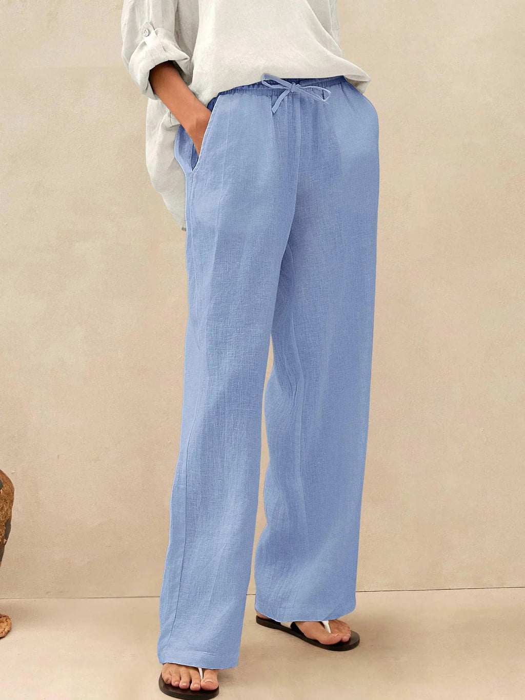 Comfortable Straight-Leg Pants
