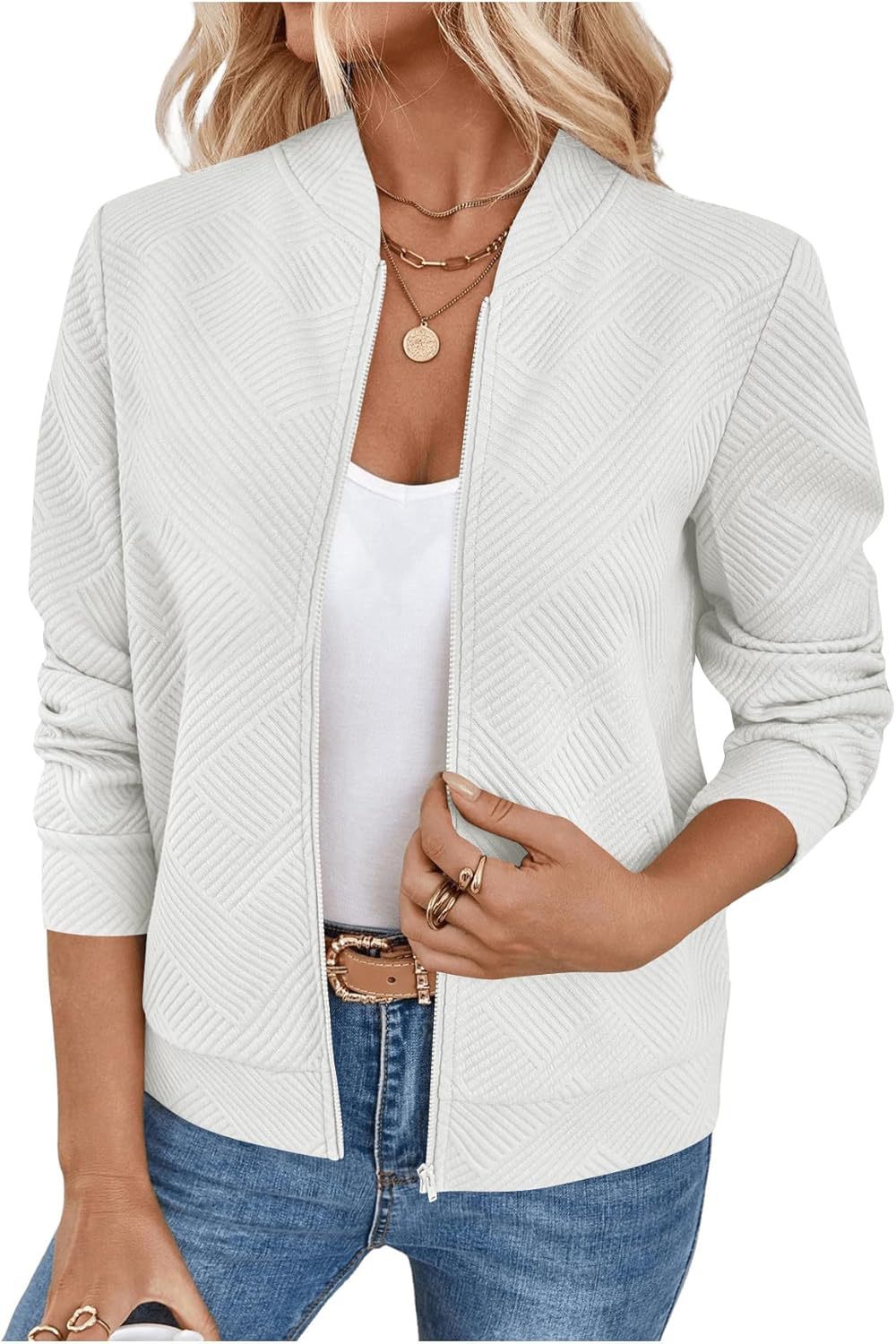 Bomber Jacket Casual Outerwear