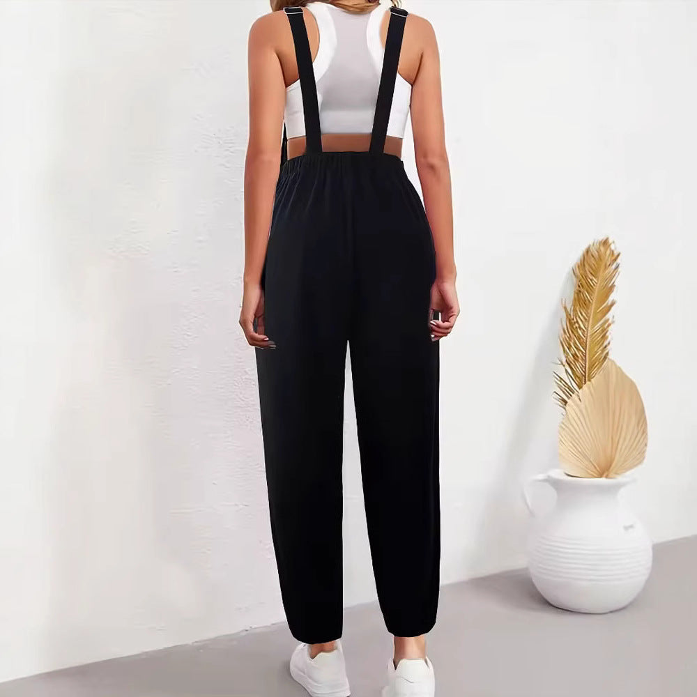 Sunflower Corduroy Suspender Pants