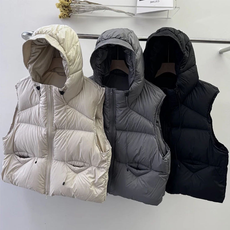 Padded Vest-style Jacket