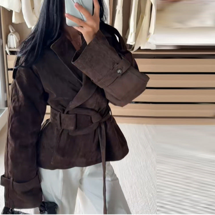 Suede Jacket For Women
