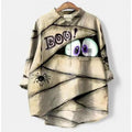 Long-sleeve Button-up Top
